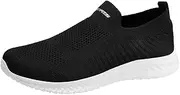 [Generic] Sneaker Boxes for Men Size 12 Fashion Simple Solid Mesh Breathable Comfortable Non Slip Slip On Shoes Sneaker Organizers and Storage Men (White, 43)