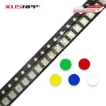 1REEL 3000PCS 1206 SMD LED 二極管淺黃色紅色綠色藍色白色熱銷電子元件