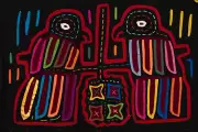 Rainbow Technicolor Bird Weathervane Mola