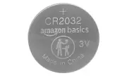 Amazon Basics 3-Pack CR2032 Lithium Coin Cell Battery, 3 Volt, Mercury-Free