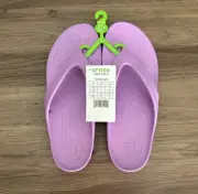 NWT Crocs Kadee II Flip Flops Sz 9 Orchid Purple