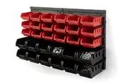 Certa 30 Bin Wall Mounted Rack Storage
