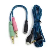 Headphones Line 3.5mm USB Cable Cord for Arctis 3 5 7 Headphones