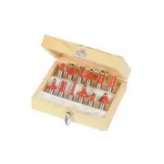 GA261323 1/2" TCT Router Bit Set 12pce Router Sets DIY Power Tool Accessories