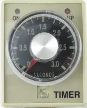 TIMER-ON-3S-120V 8-Pin On Delay Timer 3 Seconds 120VAC