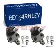 2 pc Beck Arnley Front Lower Ball Joints for 2003-2019 Toyota Corolla 1.8L xq (for: Toyota)