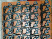 50 pcs Laparoscopic Grasping Forceps Ratchet Handles 5mm Surgical Instrument