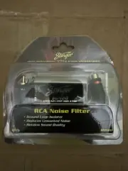 STINGER SGN20 SIGNAL NOISE ELIMINATOR FILTER GROUND LOOP ISOLATOR FOR AMPLIFIER