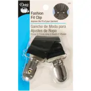 Dritz Fashion Fit Clip-Black - 6 Pack