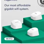 Affordable 6+ Mesh WiFi System - Gigabit Speeds for 4,500 sq. ft. Coverage