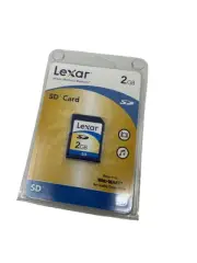 Lexar 2GB SD Memory Card - New Sealed - Ideal for Older Cameras
