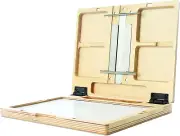 U.Go Plein Air | Anywhere Pochade Box, 8.4"X11.25"X1.25" Inches, Plein Air Easel