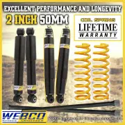 2 Inch Lift Kit Shock RAW Torsion Bar King Springs for Mitsubishi Challenger PA