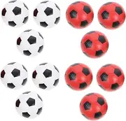 TOGEVAL 12pcs Soccer Game Balls Replacement Table Foosball Balls Vibrant Colors for Enhanced Gameplay Durable Lightweight Material for Tabletop Soccer Fun