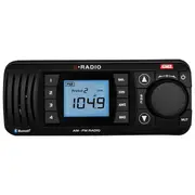 GME GR300BTB Marine AM/FM/Bluetooth Stereo - Black