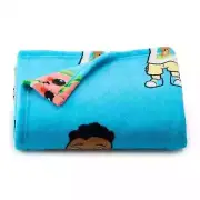 Brand New Original Cocomelon Youth Kids The Big One Throw Blanket - FREE SHIP