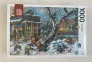 *NEW* TREFL BELVEDERE PUZZLE PAULINE PAQUIN THE NEIGHBORHOOD FORT 1000 PIECES