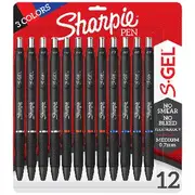 Sharpie S-Gel Pen 07.mm Assorted 12 Pack