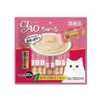 在飛比找PChome24h購物優惠-日本CIAO-啾嚕貓咪肉泥寵物補水幫助消化液狀零食營養流質點