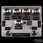 NEW SHIN'S MUSIC DUMBLOID SPECIAL BOOST OVERDRIVE GUITAR PEDAL SILVER HAMMER