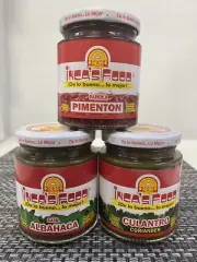 Inca's Food Paste, ALBAHACA - PIMENTÓN. - CULANTRO 7.5 Oz Jar - PACK X 3