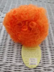 DOLL WIG - KEMPER - CLOWN - 10-11 - ORANGE - NEW OLD STOCK - KOREA