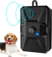 Anti Barking Devices, 50FT Ultrasonic Anti Barking Devices with 4 Modes, (Black)