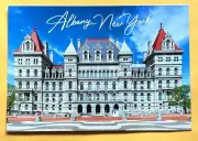 Postcard NY: The State Capitol Building . Albany. New York