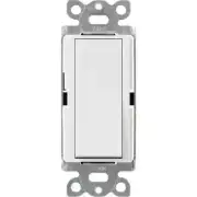 Lutron Claro On/Off Switch 15 Amp/3 Way in White (CA-3PS-WH)