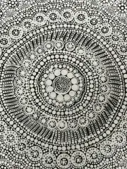 Susie Stafford Aboriginal Art COA Supplied 70cm X 49cm