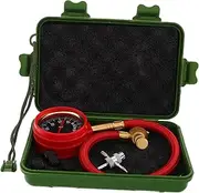 DONFAMDS 1 Set Mechanical Tire Pressure Gauge for Car Modification Accurate Measurement Quick Installation Versatile Accessory for Automotive Projects