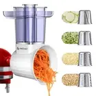 Slicer Shredder Accessories and Attachments with 2.8IN Feed Chute for Kitchen...