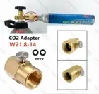 CO2 adapter W21.8-14 water soda maker Az for filling Sodastream Soda Club DE