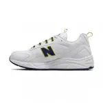 NEW BALANCE 男款白螢光黃藍三色經典復刻鞋-NO.ML615DA