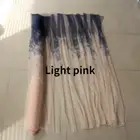 Gradient Color Fabric Yarn Curtain Sewing Cloth Ink Painting Room Divider Fabric