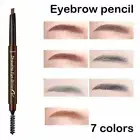 Dual-Headed Hard Brow Pen Waterproof And Sweat-proof Automatic Rotating Brow Pen