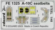 1/48 Eduard #FE1374 A-10C Thunderbolt II Zoom Seatbelts For Academy Kit