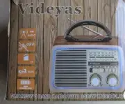 Videyas AM FM Radio Vintage Radio Retro Radio Portable Radio Shortwave Radio Vin