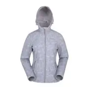 Exodus Womens/Ladies Printed Water Resistant Soft Shell Jacket (MW2595)