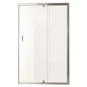 Rick McLean's Designer Bathware 1480mm Silver M5 Smart Pivot Shower Screen - Front Only