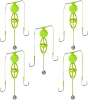 Hair River for Carp Fishing, Bait Holder Hooks, Pack of 5 Shrimp Hooks, Accessories for Expeditions, Offshore, Boat, Thanksgiving, Christmas Tackle Accessories