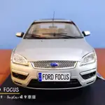BUYCAR模型車庫 1:18 FORD FOCUS模型車