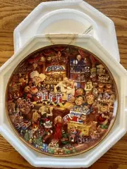 Franklin Mint "Santa's Pepsi-Cola Workshop" Pepsi Collector Plate