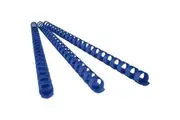 Fellowes Plastic Binding Combs Round 21 Loop 10mm A4 Blue Pack 100