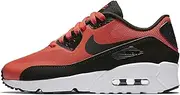 [Nike] Kids Air Max 90 Ultra 2.0 (GS) Max Orange/Black/White Running Shoe 4.5 Kids US