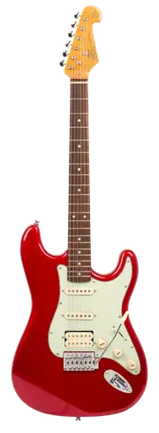SX VES62HCAR Electric Guitar with SC Humbucker Pickup