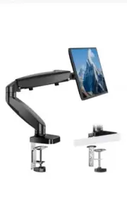 Monitor Stand Arm, Gas Spring Monitor Desk Mount Fits 13"-32" Screen Hold 17.6lb