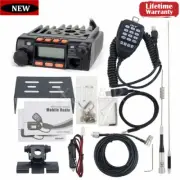 QYT-KT8900 25W VHF UHF Mobile Radio Transceiver with Antenna Programming Cable
