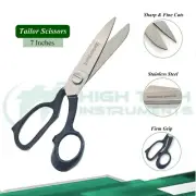 TAILOR SHEARS Heavy Duty Upholstery Carpet Tailor Scissors Stainless Steel 7"