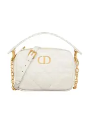 Small Dior Caro Top Handle Camera Bag